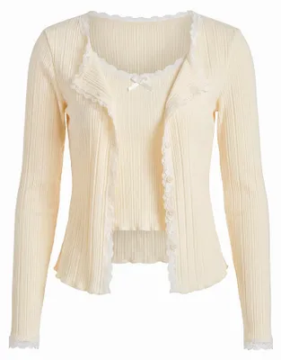 Produktbild von BIANY damen 2-teiliges set - gelb, XS