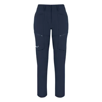 Image de Pantalon cargo Puez Durastretch pour femme - Salewa, couleur : 3960 navy blazer, taille : IT 42 / DE 36