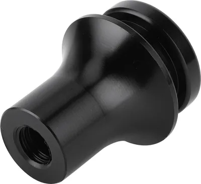 Image de Support de pommeau de levier de vitesses et de manchette, adaptateur de contre-écrou M10 x 1,5 pour levier de vitesses HandGear (noir)
