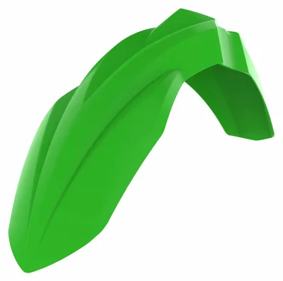 Produktbild von POLISPORT Vorderradkotflügel Grün 05 für KAWASAKI KX 125-250/250-450 F