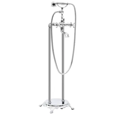 Produktbild von Freistehende Badewannenarmatur Edelstahl 99,5 cm Silbern