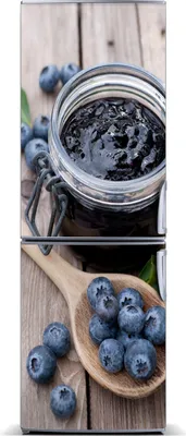 Produktbild von Tulup Kühlschrankdekoration - Magnetmatte - 70 cm x 190 cm - Magnet auf dem Kühlschrank - Blaubeermarmelade
