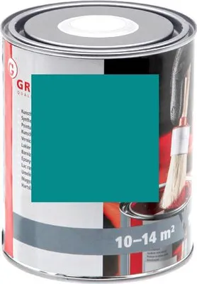 Produktbild von Lack Türkisblau RAL 5018 NOPOLUX WILCKENS GRANIT 1 l Dose