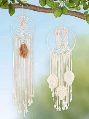 Produktbild von Gilde Traumfänger "Nikul" Stoff creme 46420