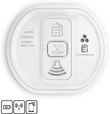 Produktbild von Ei Electronics Ei208IW i-Serie CO Kohlenmonoxid Melder