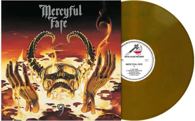 Produktbild von Mercyful Fate: 9 (Yellow Ochre W/ Blue Swirls Vinyl) -   - (LP / #)