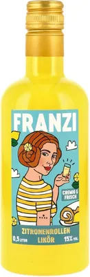 Image de Franzi Zitronenrollen Likör 15% Vol. 0,5l