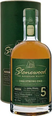 Produktbild von Stonewood Dra Strong One | Bavarian Single Malt Whisky in Faßstärke | 0, l. Flasche in Tube