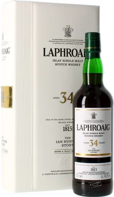 Produktbild von Laphroaig 34 Years Ian Hunter - Story Book 4 + Box 700ml 46,2% Vol.