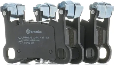 Produktbild von BREMBO P 65 050 Bremsbeläge Satz Hinten für PORSCHE Cayenne Coupe (9YB) Cayenne (9YA)