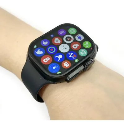 Image de Montre connectée Android & IOS multifonction MC39 noire