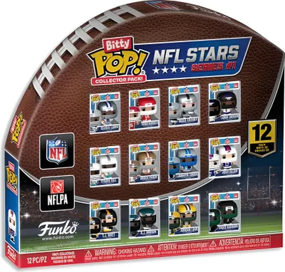 Immagine prodotto di Funko Bitty POP - NFL Stars Serie #1 Confezione da 12 pezzi inkl Display