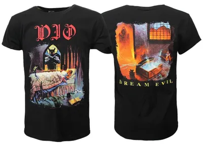 Immagine prodotto di Maglietta Dio Dream Evil – Merchandising ufficiale - S