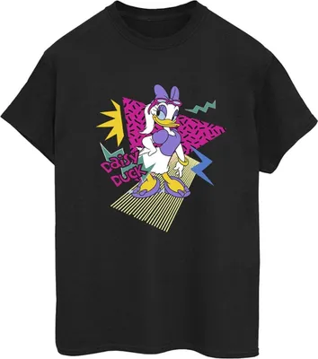 Produktbild von Disney - "Daisy Duck Cool" T-Shirt für Damen BI38212 (XXL) (Schwarz)