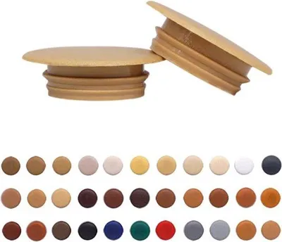 Produktbild von Brauner Kunststoff-Schraubenstopper für Möbeldrehbänke, 14 mm