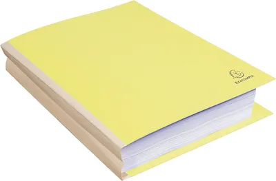 Produktbild von EXACOMPTA Sammelmappe aus Karton 320 g/qm gelb 25 Mappen