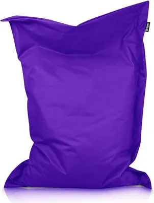 Produktbild von Sitzsack Sitzsack Rechteck mit rand Sitzkissen Bean Bag Große & Farbe wählbar Lila 145x110cm