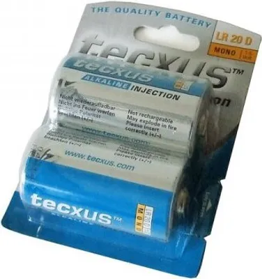 Produktbild von LR20/D (Mono) Batterie, 2 Stk. im Blister Alkali-Mangan Batterie (Alkaline), 1,5 V