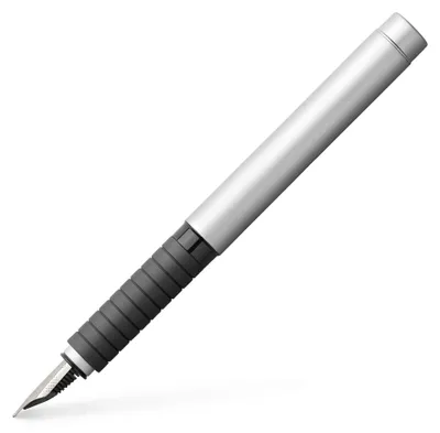 Produktbild von FABER-CASTELL - Füller Essentio Metall Matt, Feder EF, Silber