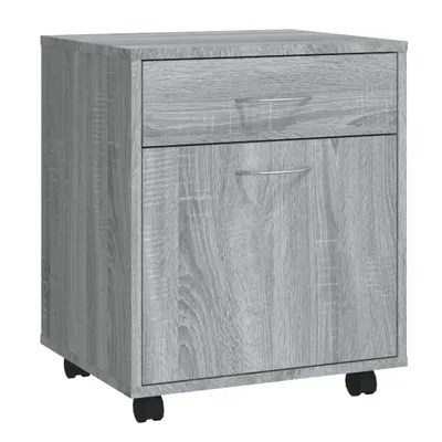 Produktbild von vidaXL Rollschrank Grau Sonoma 45x38x54 cm Holzwerkstoff