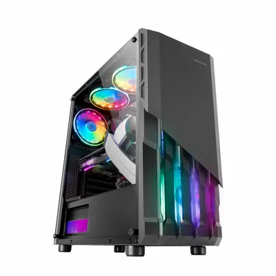Produktbild von Mars Gaming MC-X2 FRGB USB 3.0 Negra mit Ventana