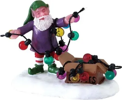 Productafbeelding van Kerstfiguur Untangling the lights LEMAX