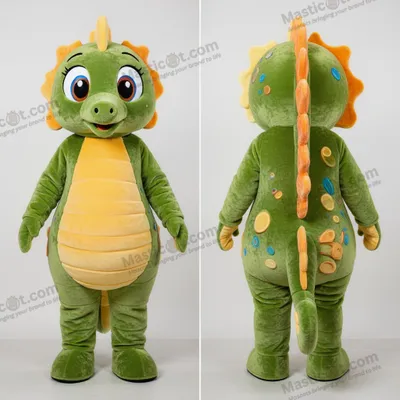 Immagine prodotto di Costume MASTICOT Gonfiabile Cartone Verde Oliva - Cavalluccio Marino