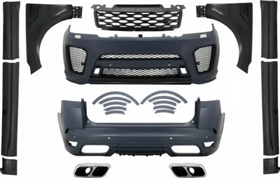 Image de Body Kit pour Sport L494 13-17 conversion pare-chocs-aile au look SVR 2019.