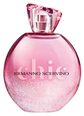 Productafbeelding van Ermanno Scervino Chic, damesparfum, 50 ml, niet navulbaar, geur: amber, muskus, patchouli, spray, 1 stuk