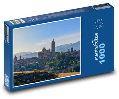 Zdjęcie produktu dla Puzzle 1000 Historyczne Miasto z Katedrą - martinpuzzle