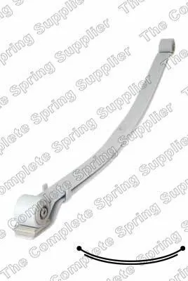 Produktbild von LESJÖFORS 5856828 Blattfedern für VW CRAFTER 30-50 Kasten (2E) Hinten 740/753mm