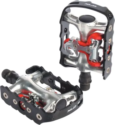 Produktbild von XLC Klickpedale PD-S01 für MTB , Schwarz Rot Silber