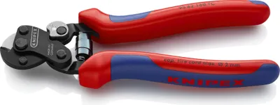 Immagine prodotto di KNIPEX 95 62 160 TC Taglierina per funi metalliche con impugnatura multicomponente brunita 160 mm