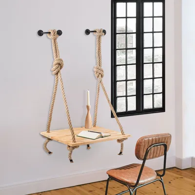 Immagine prodotto di Skye Decor, CM- CMBUE, Nero, Legno, Mensole da parete, 4 m (2 pezzi), 100% legno massiccio e metallo