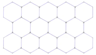 Zdjęcie produktu dla Ephcl13 Oświetlenie Hexagon Led 6500K 230V 239 X 407 Cm