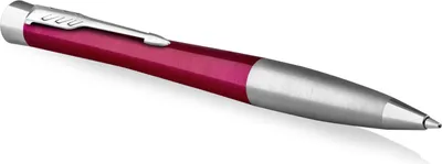 Produktbild von Parker Urban Twist-Kugelschreiber | Magenta mit Chrom-Zierteilen | mit Nachfüllpatrone mit blauer Tinte | Geschenkbox