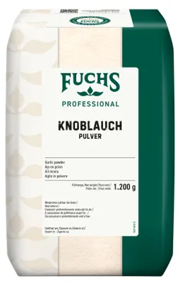 Obrázek produktu pro Fuchs Professional česnekový prášek silná příchuť balení 1200g