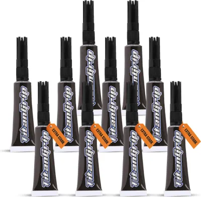 Produktbild von Gel-Sekundenkleber extra stark, tropffrei, für Holz, Metall und Kunststoff, wasserresistent, schnell haftend, Reparaturen & Basteln, 2×3g 10er-Pack