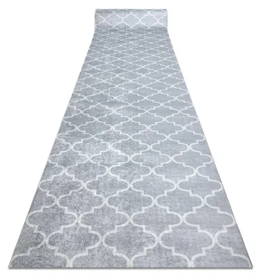 Immagine prodotto di PASSATOIA gommata LOTUS KONICZYNA 60921 Mélange grigio lavabile 100 cm  grigio 100x450 cm