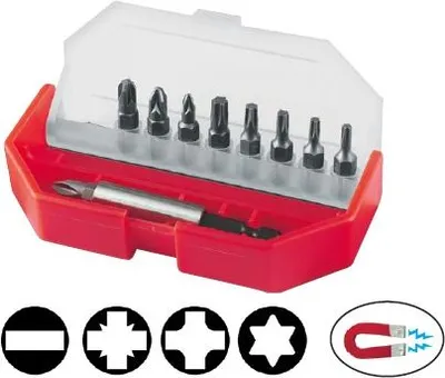 Image de Coffret 10 embouts vissage