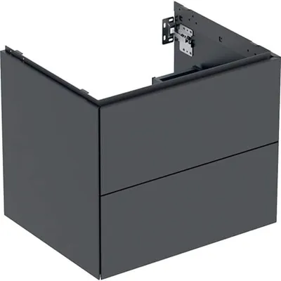 Produktbild von Geberit ONE Waschtischunterschrank, 2 Schubladen, 59,2x50,4x47cm, 505.261.00.8