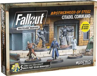 Zdjęcie produktu dla Fallout Brotherhood of Steel Citadel Command - Miniaturenspiel - ENG Edition