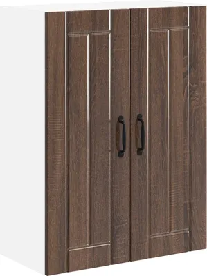 Obrázek produktu pro vidaXL Kuchyňská skříňka hnědý dubový vzhled 60 x 31 x 80 cm materiál na bázi dřeva