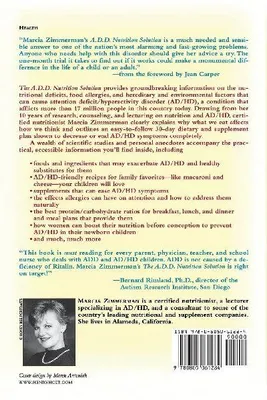 Produktbild von The A.D.D. Nutrition Solution