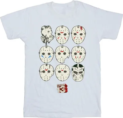 Produktbild von Friday The 13th - T-Shirt für Herren BI25440 (M) (Weiß)