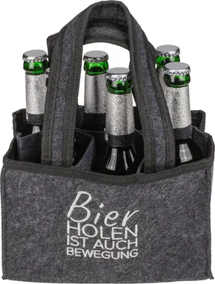 Zdjęcie produktu dla Filcowa torba na butelkę OOTB z 6 przegrodami