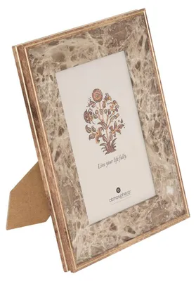 Produktbild von Rechteckiger mable-fotorahmen, 10 x 15 cm, braun  - Atmosphera créateur d'intérieur