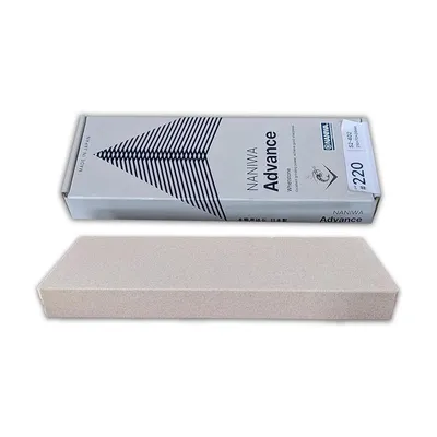 Zdjęcie produktu dla Ambrogio Sanelli - Naniwa - Advance Stone - kamień do ostrzenia noży Splash&Go - ziarnistość 220