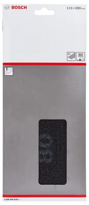 Produktbild von Schleifgitter, 115 x 280 mm, K80, 5er-Pack