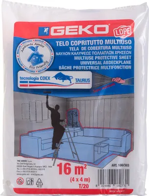 Image de Bâche de protection très épaisse 16 m² dans un sac - Geko